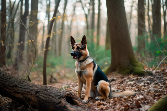 german shepherd dog, Schäferhund