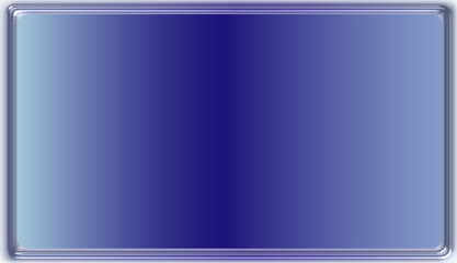 Fototapeta premium Vector illustration of abstract metal frame and blank board for message or marketing text