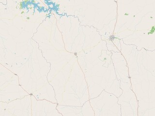 Flores, Uruguay. OSM. No legend