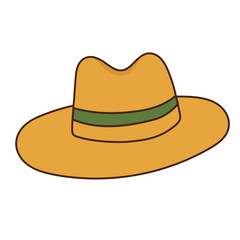 illustration of a hat