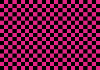 abstract background with squares . Black and pink pattern design .