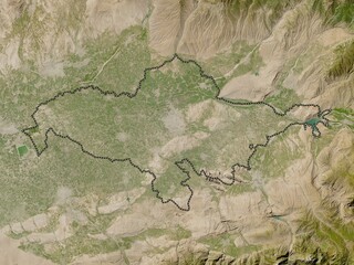 Andijon, Uzbekistan. Low-res satellite. No legend