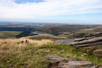 Scenery Peak District National Park UK