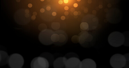 Abstract bokeh background Brown and black