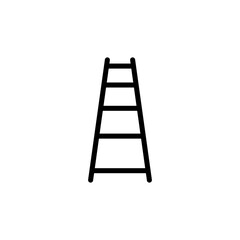 Top choice Ladder icon logo template. Vector illustration in trendy flat style. Editable graphic resources for many purposes.
