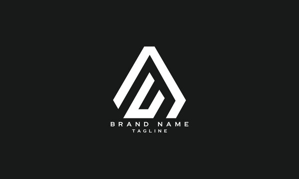 ACM, AUM, AMC, AME, AC, CA, AM, MA, Abstract initial monogram letter alphabet logo design