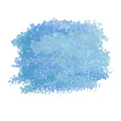 watercolor background with blue drops 