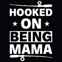 Fishing typography tshirt design 