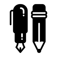 pen and pencil icon