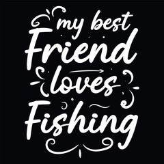 Fishing typography tshirt design 