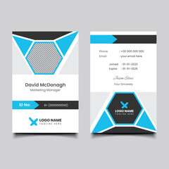 Business id card template