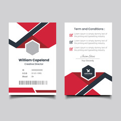Marketing business id card template
