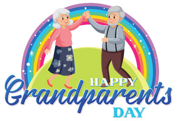 Happy grandparent day banner