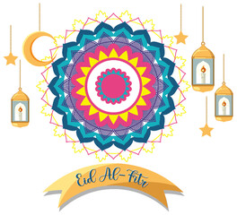 Eid al-Fitr Celebration Banner Design
