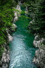 River in canyon
