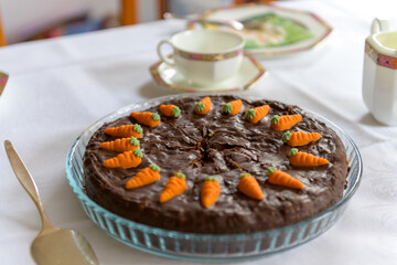 Möhrenkuchen zu Ostern