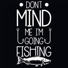 Fishing typography graphic vintages tshirt design 