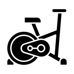 Fototapeta na wymiar Gym Bike Icon