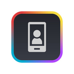 Mobile Video Call - Pictogram (icon) 