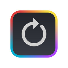 Rotate Arrow - Pictogram (icon) 