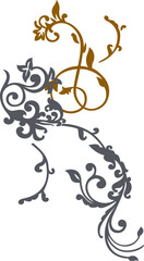 vintage floral pattern