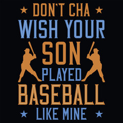 Baseball playing typography tshirt design 