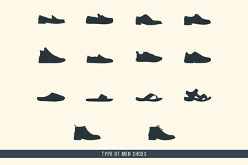 set of men shoes