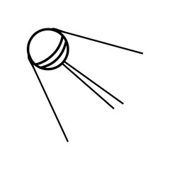 Satellite icon vector. broadcast illustration sign. radar symbol.