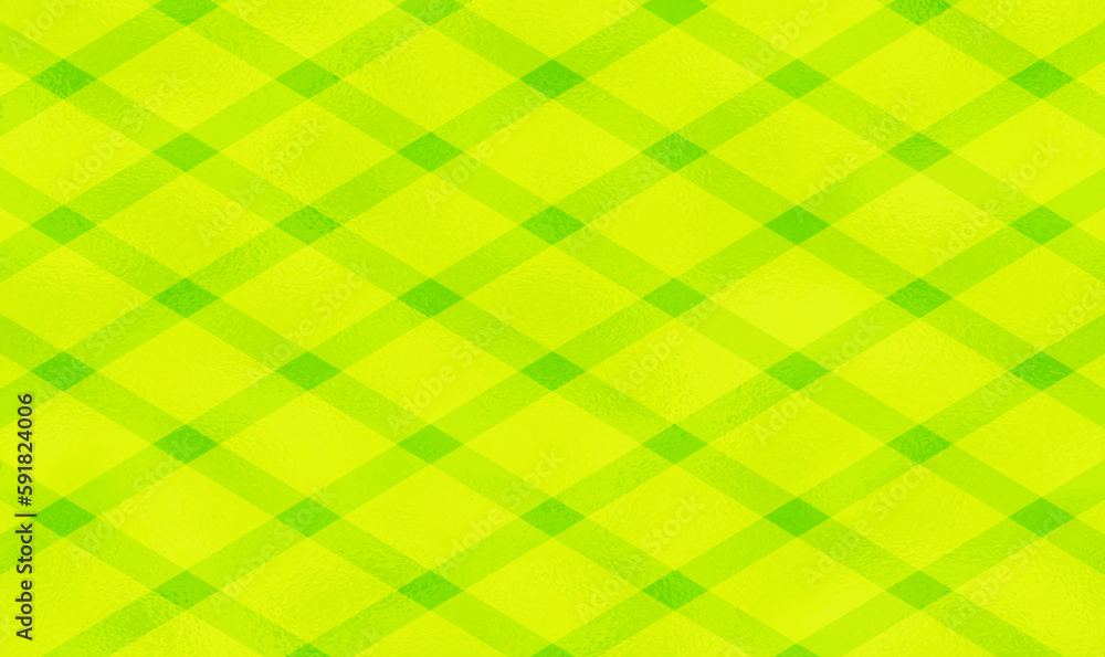 Poster green crossed stripes textile patterns. grating, lattice made of uneven doodle style diagonal stripe