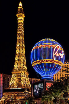 Eiffel Tower Replica at the Paris Hotel Las Vegas