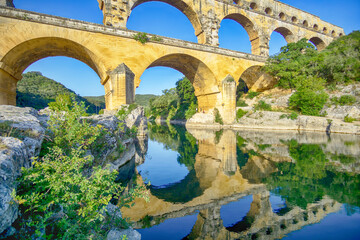 Aqueduct Pont du Gard, France