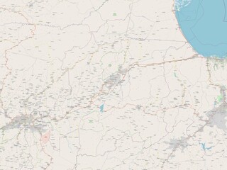 Yaracuy, Venezuela. OSM. No legend