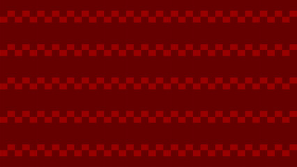 Abstract shapes simple geometric motif basic pattern continuous red background. Dark Red pattern. Modern lux fabric design. Textile swatch ladies dress man shirt all over print block. Squares stripe