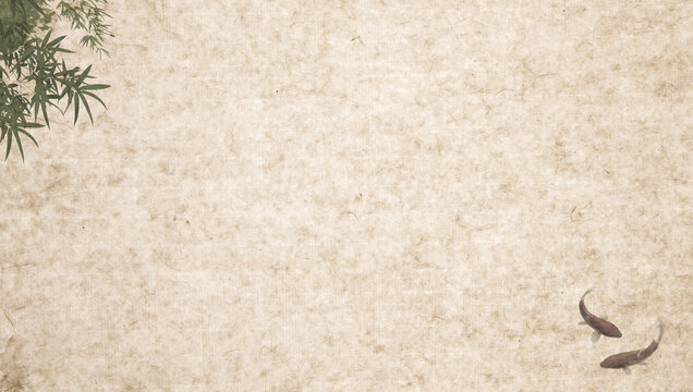 Chinese feng shui ink background