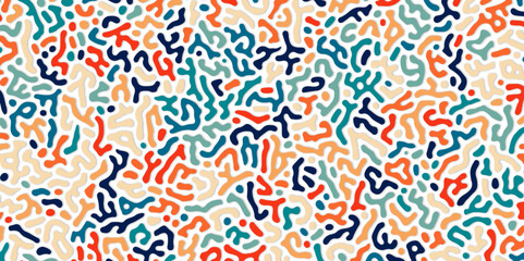 Seamless pattern vector. Modern style abstract texture. Trendy design with geometric shapes. Stylish hipster print which can be used for cover, card, stencil etc