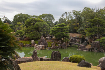 Fototapeta na wymiar Japanese garden