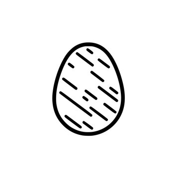 Potato vector illustration isolated on transparent background