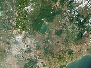 ong Nai, Vietnam. Low-res satellite. No legend © Yarr65
