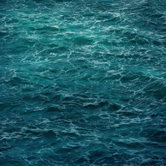 Image Generated AI. blue water background