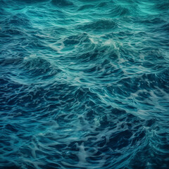 Image Generated AI. blue water surface