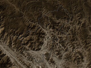 Ha Giang, Vietnam. Sepia. No legend