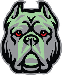 Dog Head Logo Vector Template Illustration Design. Mascot Transparent Dog Logo design Dog sport logo