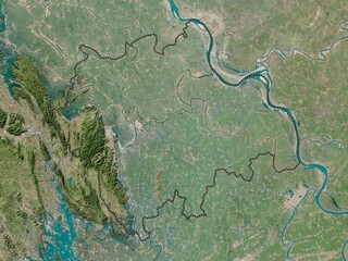 Ha Nam, Vietnam. High-res satellite. No legend