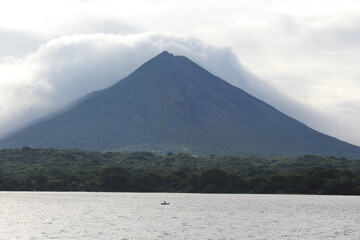 Ometepe island volcano