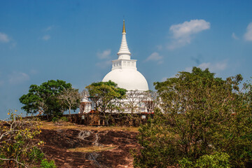 Buddhist Stupa at Thanthirimale, Sri Lanka