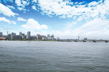 Fototapeta premium city skyline, Abidjan plateau