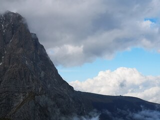 Cloudy day at Campo Imperatore, Abruzzo, Italy