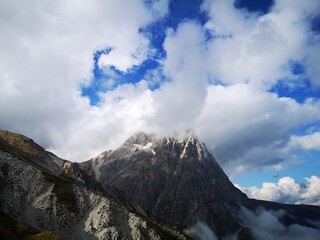 Cloudy day at Campo Imperatore, Abruzzo, Italy
