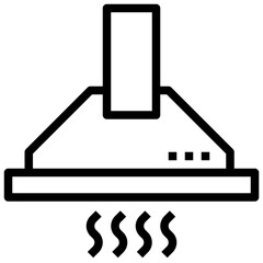 kitchen line icon,linear,outline,graphic,illustration