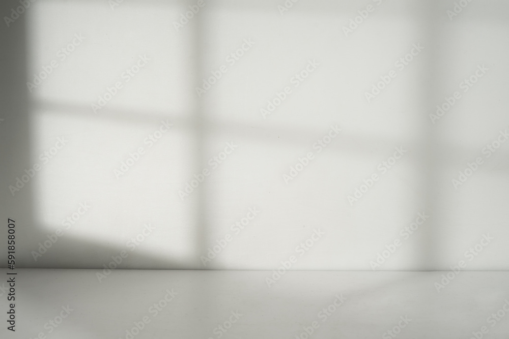 Aufkleber minimal perspective window shadow overlay